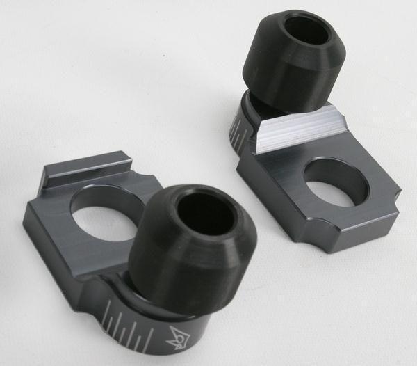 Driven racing axle block slider black drax-112-bk