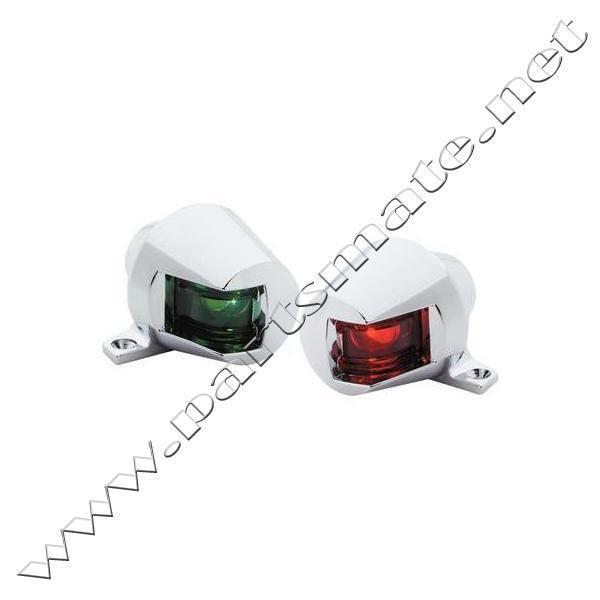 Attwood 6358r7 zamak bullet style side light red