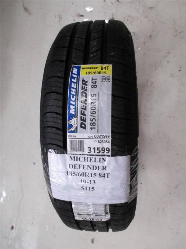 2 michelin defender 185 60 15 84t brand new tires pair!!