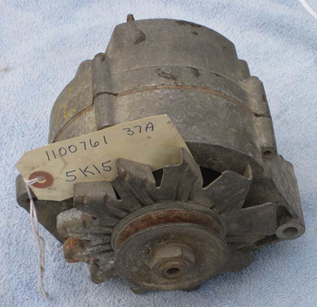 Corvette / general motors alternator dated october 15 1965