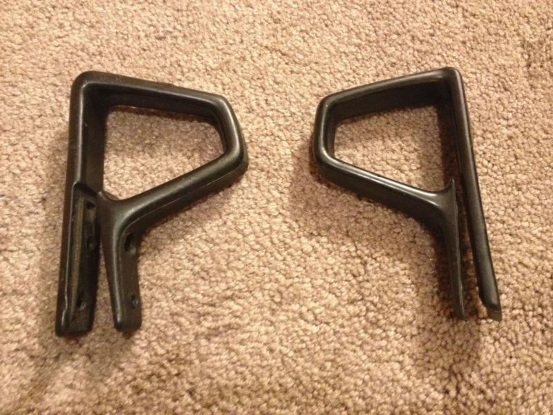 Original black seat belt guides 1982-1992 3rd gen camaro firebird