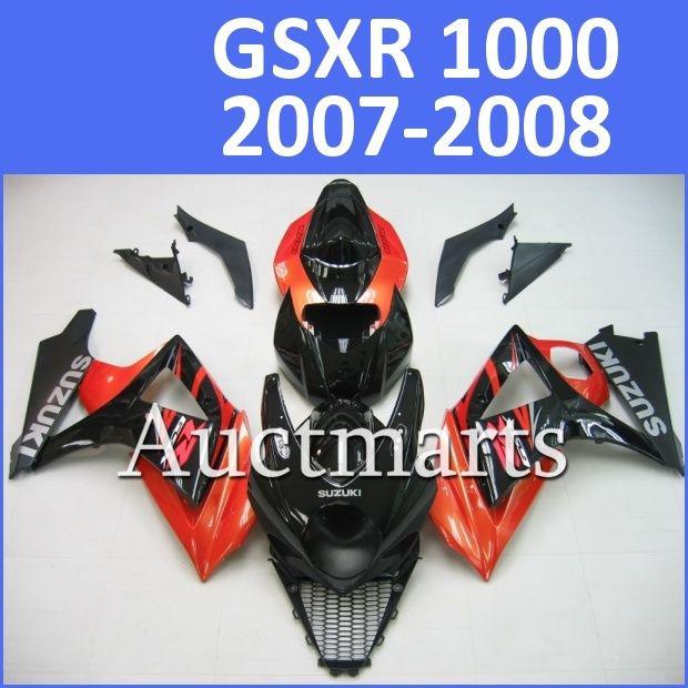 Fit suzuki 07 08 gsxr 1000 gsx-r 2007 2008 fairing bodywork plastics k7 d11 i11