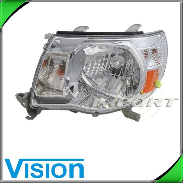 Driver side left lh headlight lamp assembly replacement 2005-2009 toyota tacoma