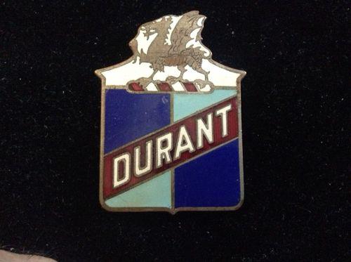 Durant radiator emblem 