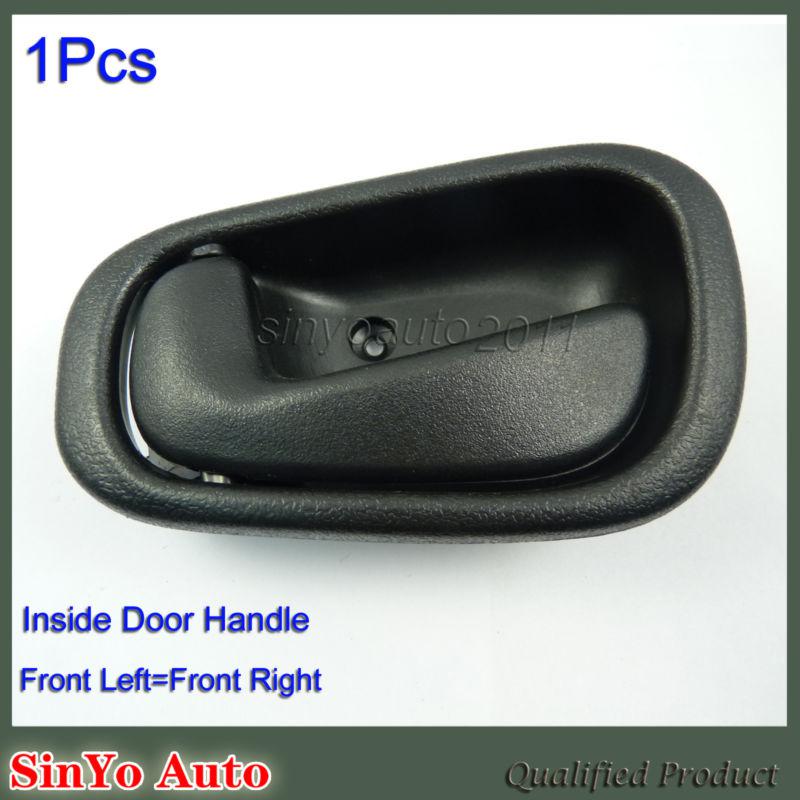 New inside inner door handle front rear left fl rl black fit for corolla prizm 