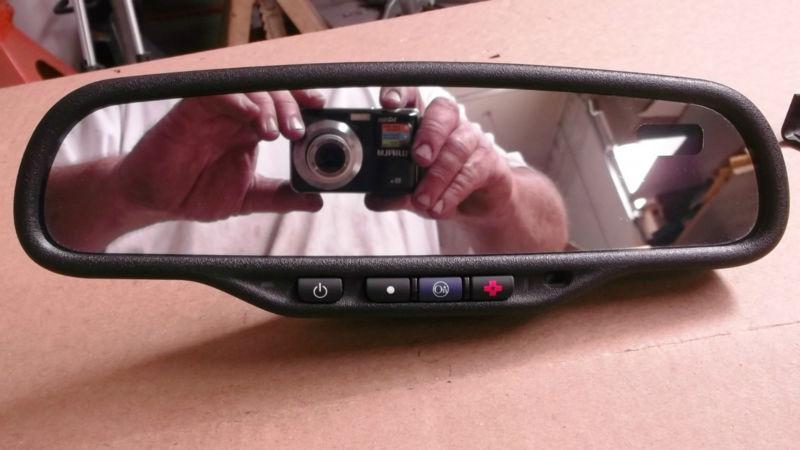 2000-2005 cadillac deville rear view mirror onstar compass gntx-261 oem auto dim