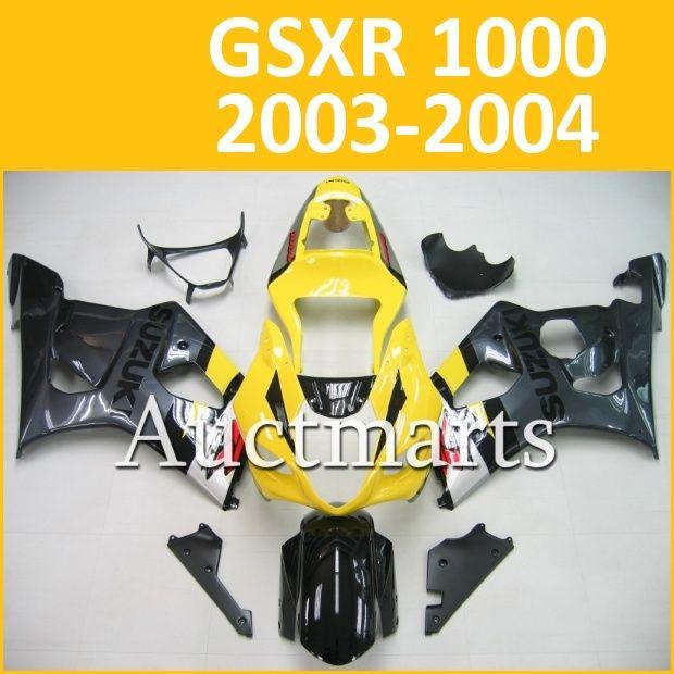 Fit suzuki 03 04 gsxr 1000 gsx-r1000 2003 2004 fairing k4 bodywork b13 d15