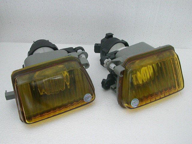 Vw 1985-1992 golf ii / jetta mk2 projector yellow fog light new pair left&right