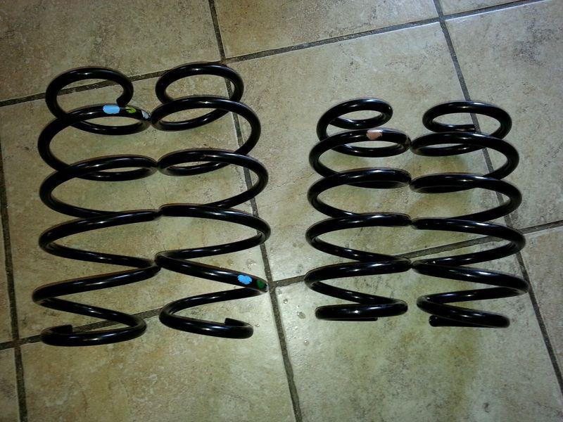 2012 2012 honda civic si coupe 2.5 front n rear suspension coil spring set oem