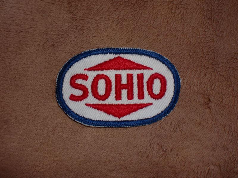 Nos 1950s original sohio oil co. uniform patch-excellent quality-3 1/2''