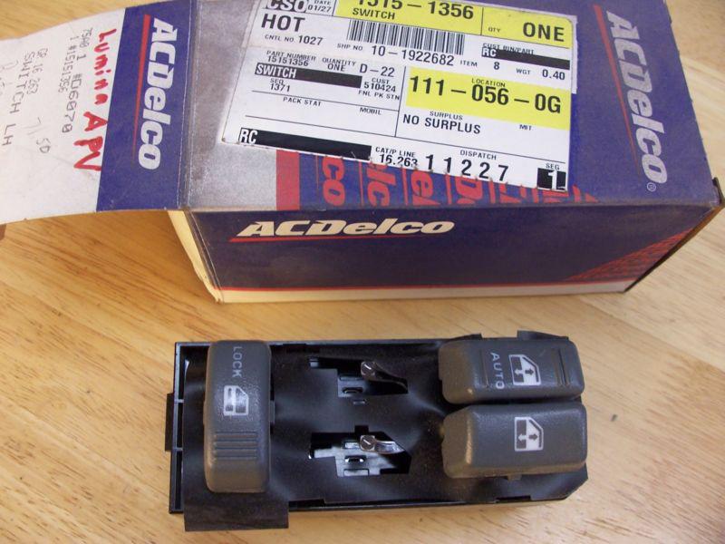 Nos factory oem, gm #15151356, switch panel, left, gmc, chevy trucks, suvs, more