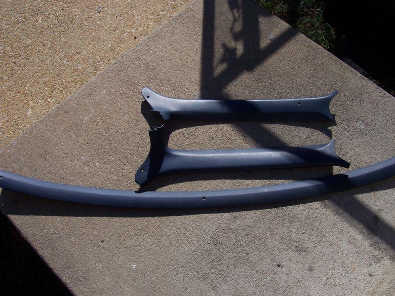  interior a pillar windshield trim  ford truck bronco blue 1987-1991