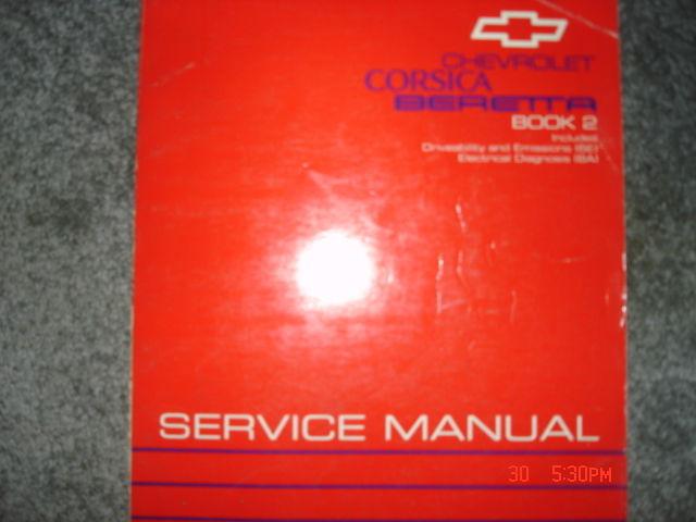 1993 chevy beretta corsica factory service manual