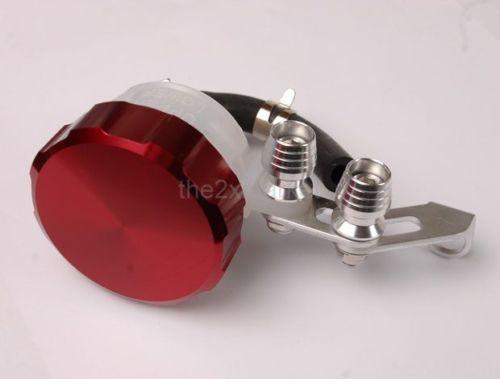 Red brake fluid reservoir fit for cbr yamaha suzuki kawasaki us ship 2x799-2