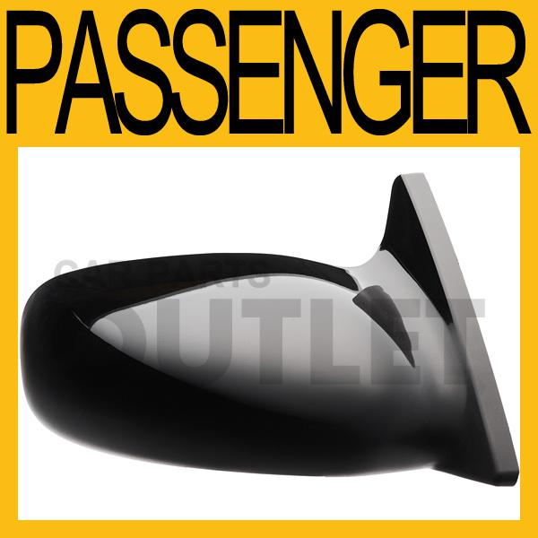 00-05 mitsubishi eclipse manual side mirror assembly rh