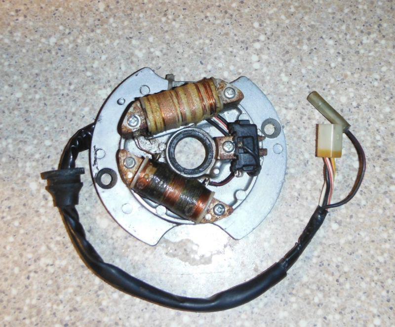 1988 yamaha razz scooter stator with coils nice part