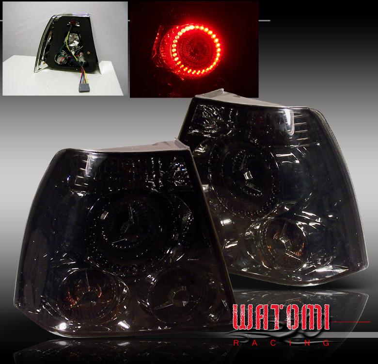 99-04 vw jetta bora led tail lights smoke 1999 00 01 02