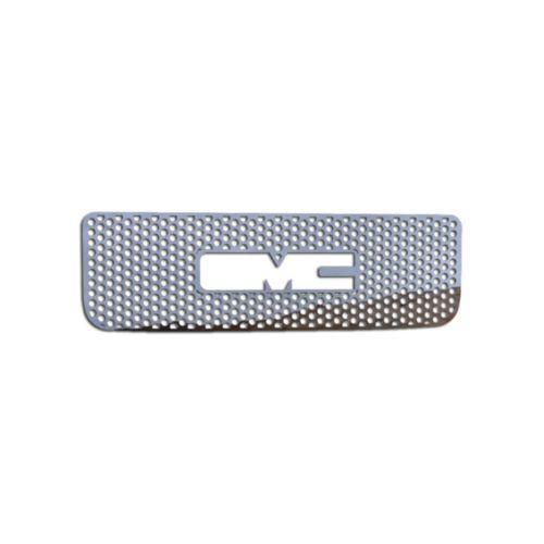 Gmc suburban 94-98 stainless circle punch front metal grille trim cover insert