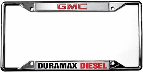 New gmc duramax diesel license plate frame