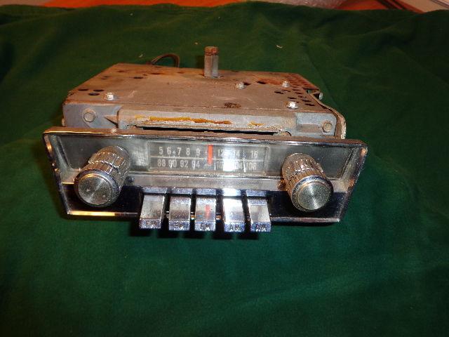 1961 - 1963 lincoln continental convertible am/fm am fm radio