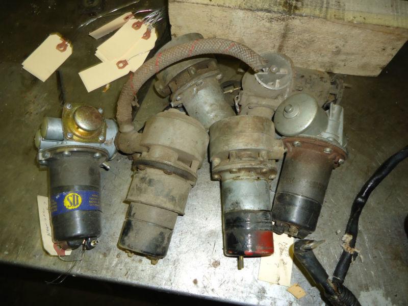 Mg mgb triumph jensen austin s.u. fuel pumps x6 not working lot dirt cheap oe