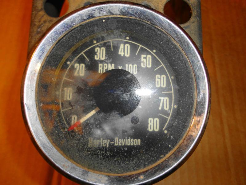 Purchase Harley Speedo Tach Console Dash Shovelhead Ironhead Panhead ...