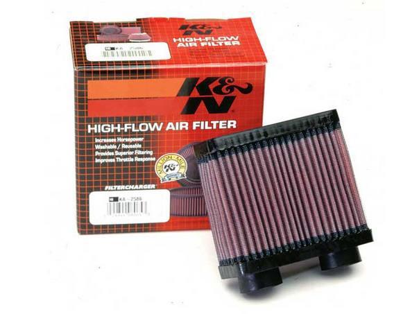 K&n air filter ka-2586 for kawasaki ex250r ninja 86-07