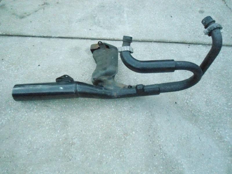 1983 honda ascot vt500ft ft 500 exhaust tail pipe taillpipe muffler