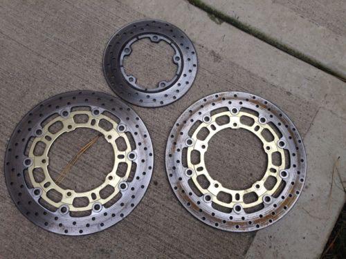 06 07 yamaha yzfr6 yzf r6 r6r rotors front brake disc rear orm 50th anniversary