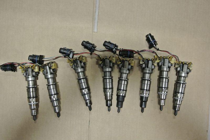 Used warren diesel ford 6.0l powerstroke performance injectors 205cc 100%