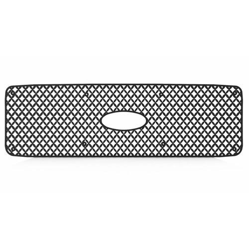 Ford superduty 99-04 diamond mesh black powdercoat grill insert trim cover