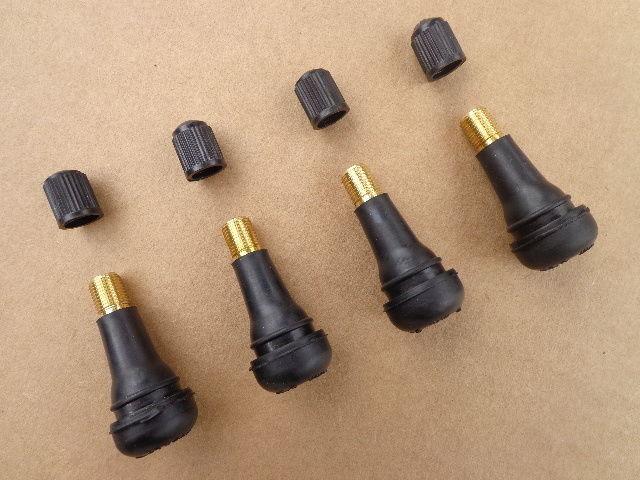 4 new tire valves for early gm cars/trucks! -for camaro nova chevelle gto 191-10