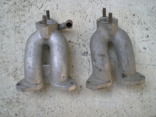 Porsche 356 pre a intake manifolds