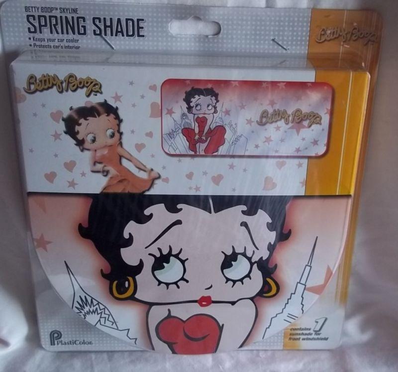 Betty boopskyline spring shade sunshade for front windshield new in package