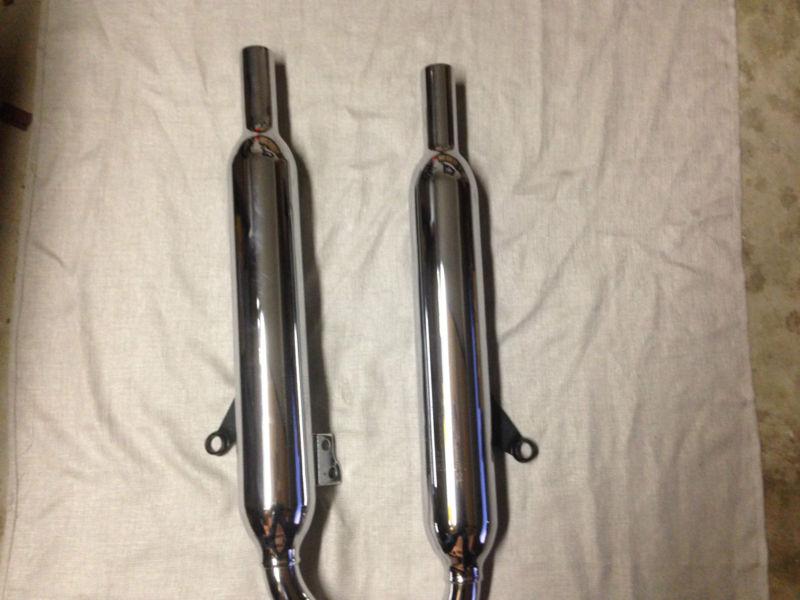 Triumph bonneville t100 stock exhaust