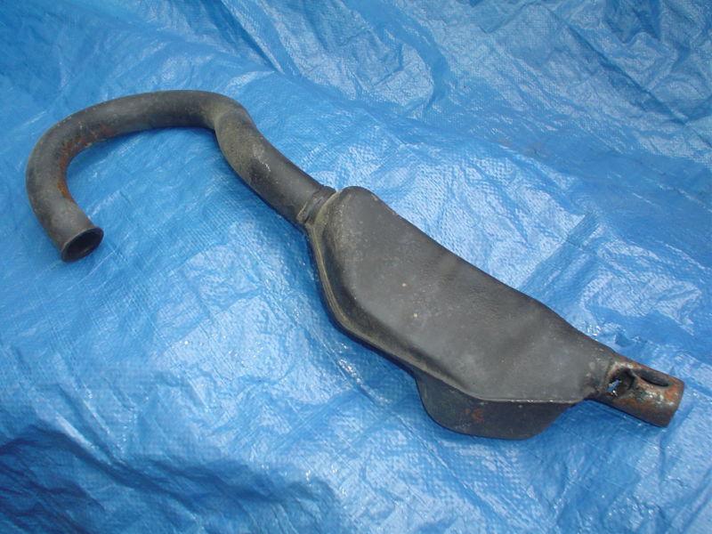 Honda 1976 tl250 exhaust pipe header - ahrma vintage