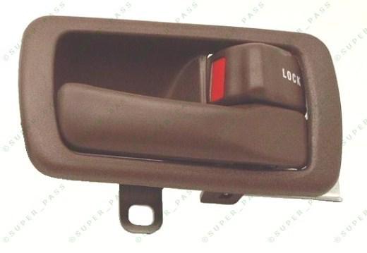 1992 thru 1996 inside right door handle with bezel  *   fits:  toyota camry