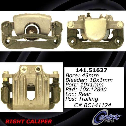 Centric 141.51627 rear brake caliper-premium semi-loaded caliper-preferred