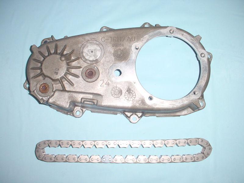 231 d dodge transfer case back cover & 1" chain combo