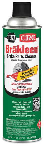 Crc chemicals crc 095084 - brake parts cleaner, 14 oz