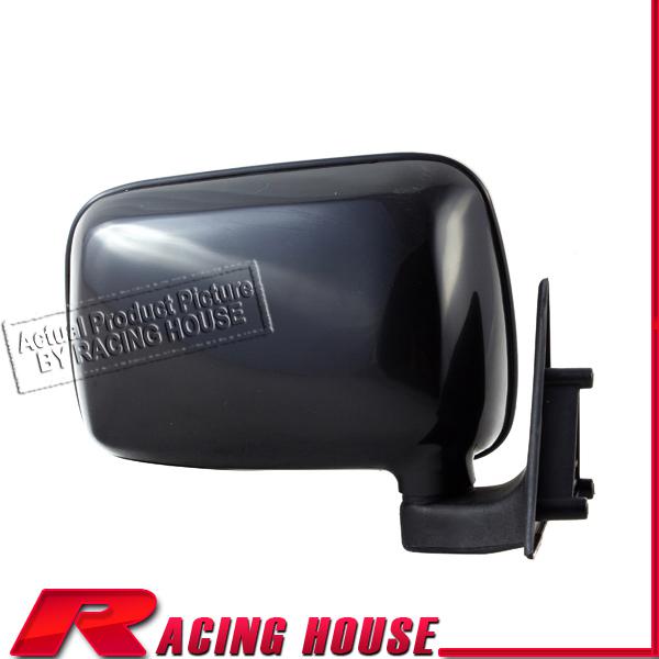 86-93 mazda b00 foldable blk lh mirror right hand passenger rear view side