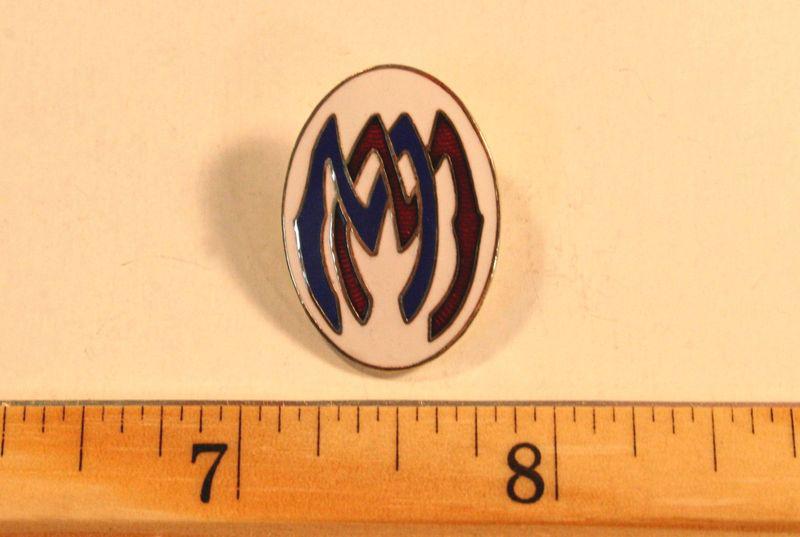 Marsh-metz - m&m emblem lapel pin