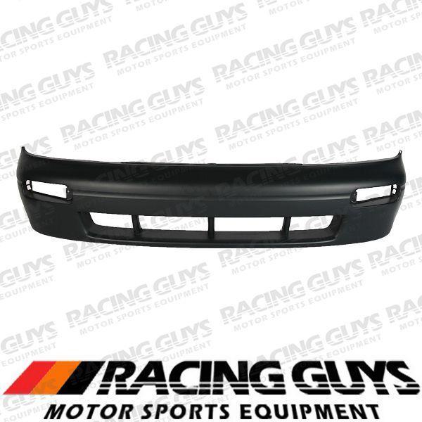 93-97 nissan altima front bumper cover unpainted new facial plastic ni1000181