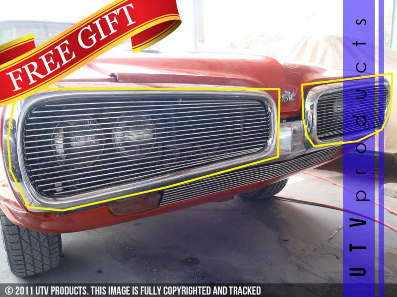 1970 super bee 2pc upper main billet grille kit custom dodge 70 superbee phantom