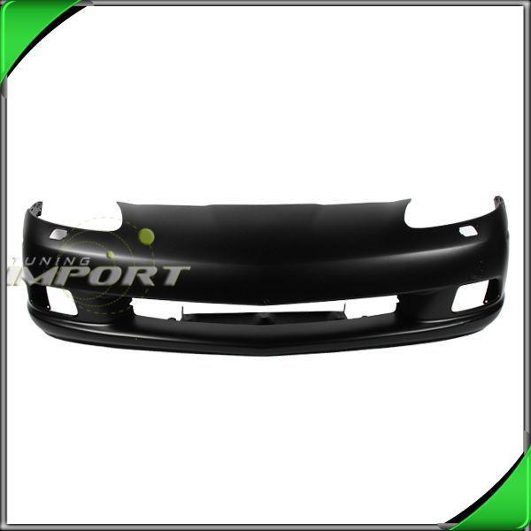 05-09 corvette c6 front bumper cover replacement abs plastic primed paint ready