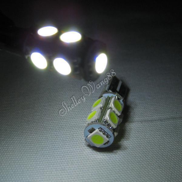 2x t10 194 w5w 9 5050 smd canbus no error parking light for mercedes-benz white