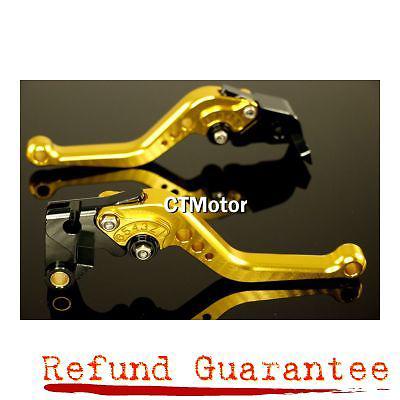 Clutch brake levers 2004-2008 for yamaha yzf r1 yzfr1 yzf-r gold lever g