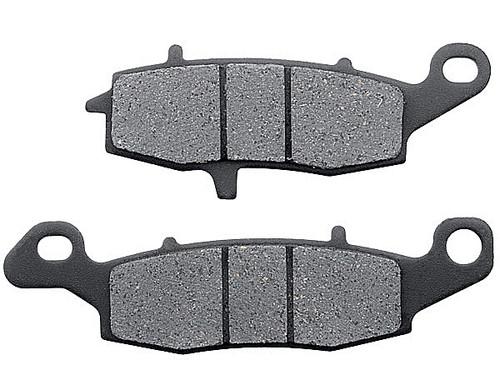 Rear carbon kevlar organic nao disc brake pads for 2000-2001 kawasaki zr750 zr7