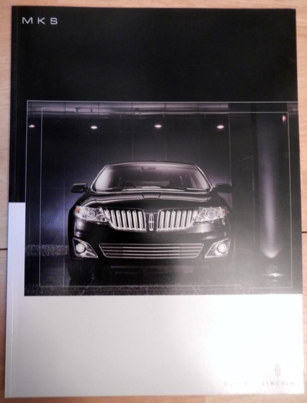 2009 lincoln mks brochure