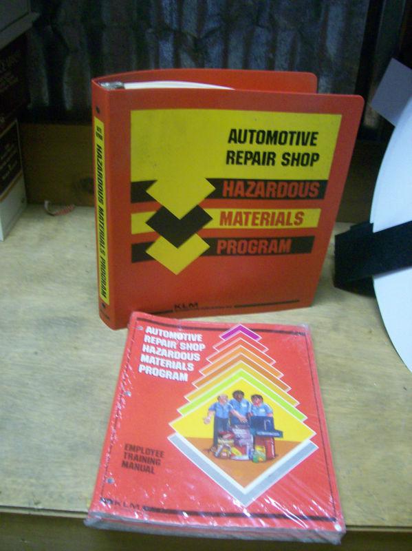 Klm automotive repair shop hazardous materials program